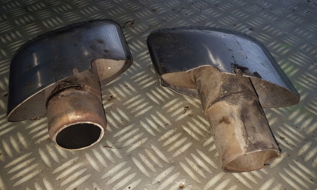 фото №7, Jaguar xf x250 lift 3.0 sc гаситель конечный наконечник хром глушителя комплект