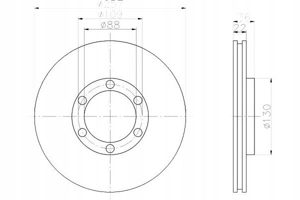 фото №1, Textar 92075800 диск гальмівна