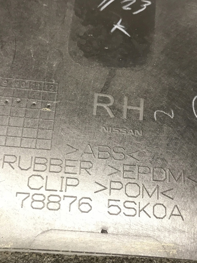 фото №9, Накладка na крыло задняя nissan leaf ii правая