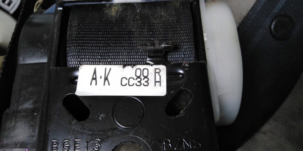 фото №7, Mazda 5 cr 05r pas безопасности задняя ii ряд euro