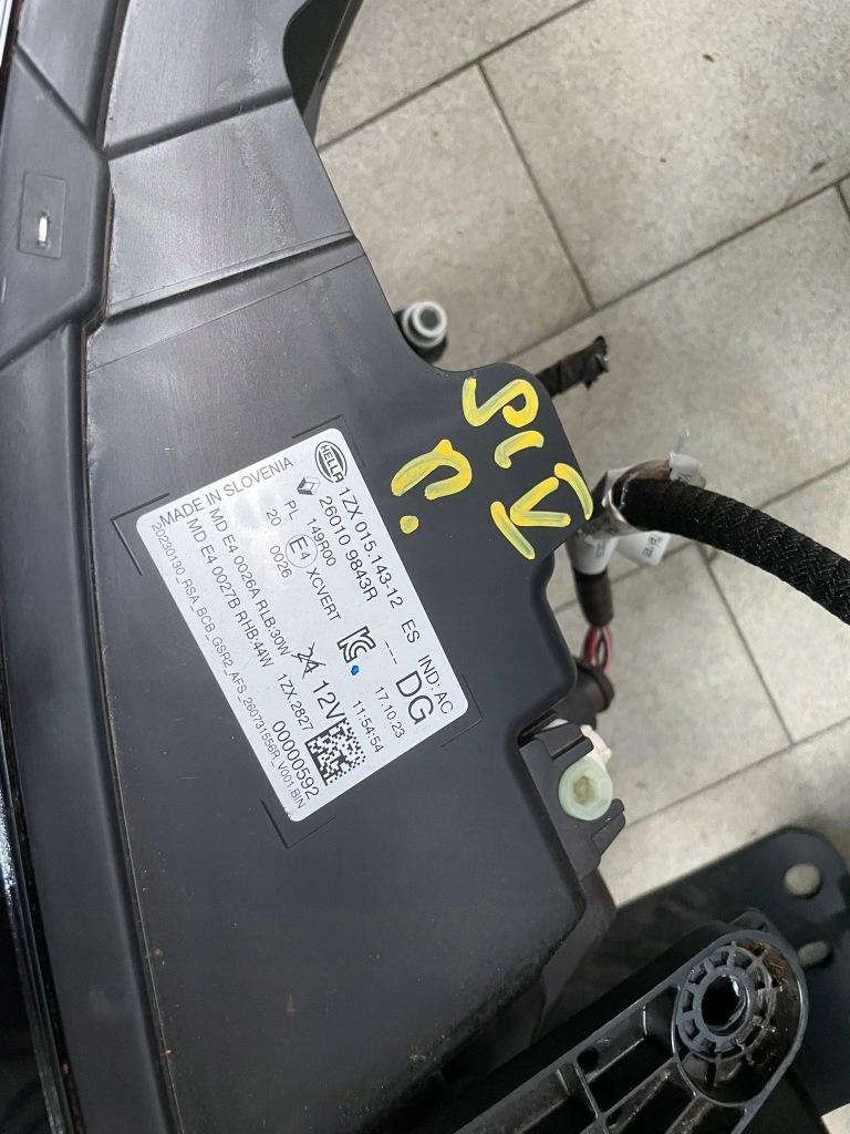 Перед бампер лампы капот крылья радиатор renault scenic v bixui в Украине