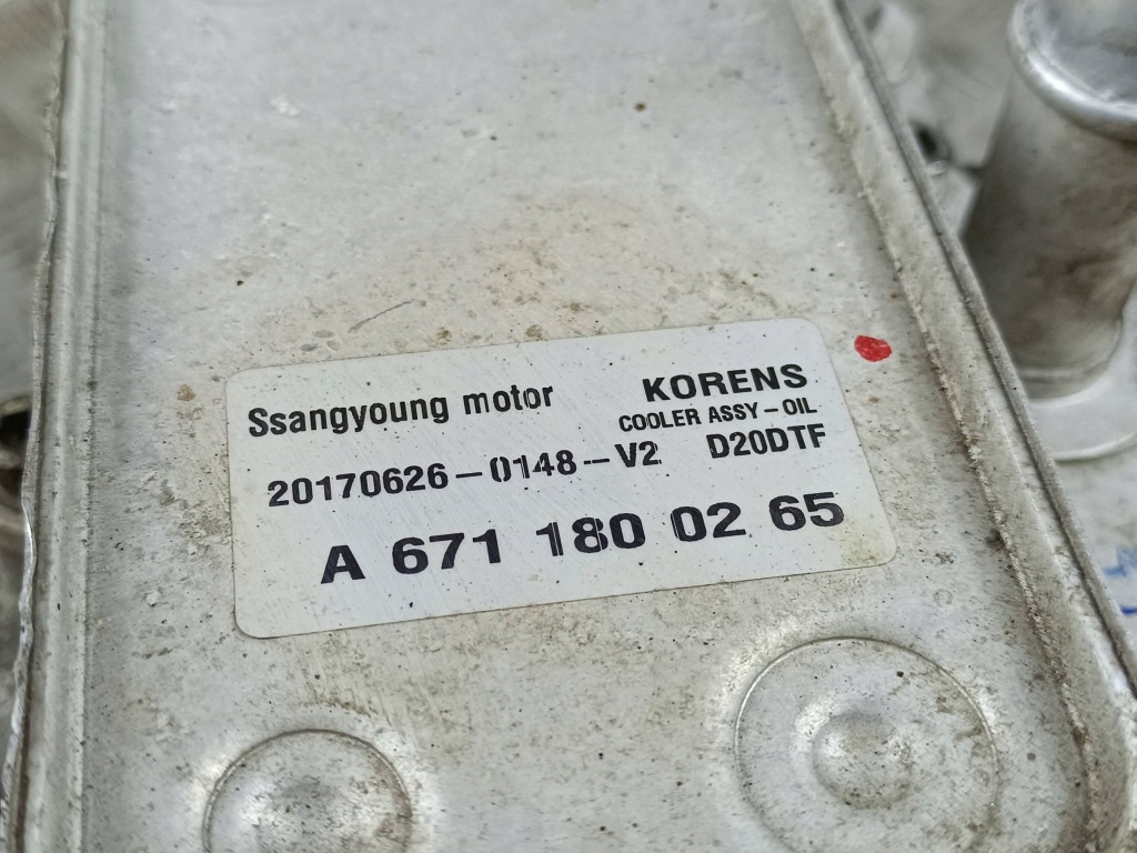 2017 ssangyong rexton основа фільтра оливи 20170626 Київ