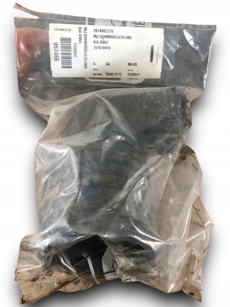 фото №1, Kia soul wąż труба воздухозаборник турбины 28140b2210