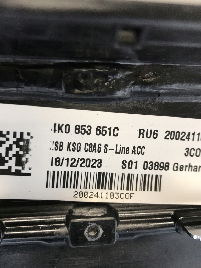 фото №9, Audi a6 c8 4k0 решітка радіатора решітка радіатора бампера хром 4k0853651c