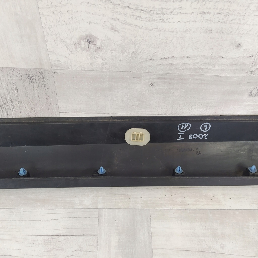 фото №9, Peugeot 2008 i молдинг порог накладка левая 96781716xt