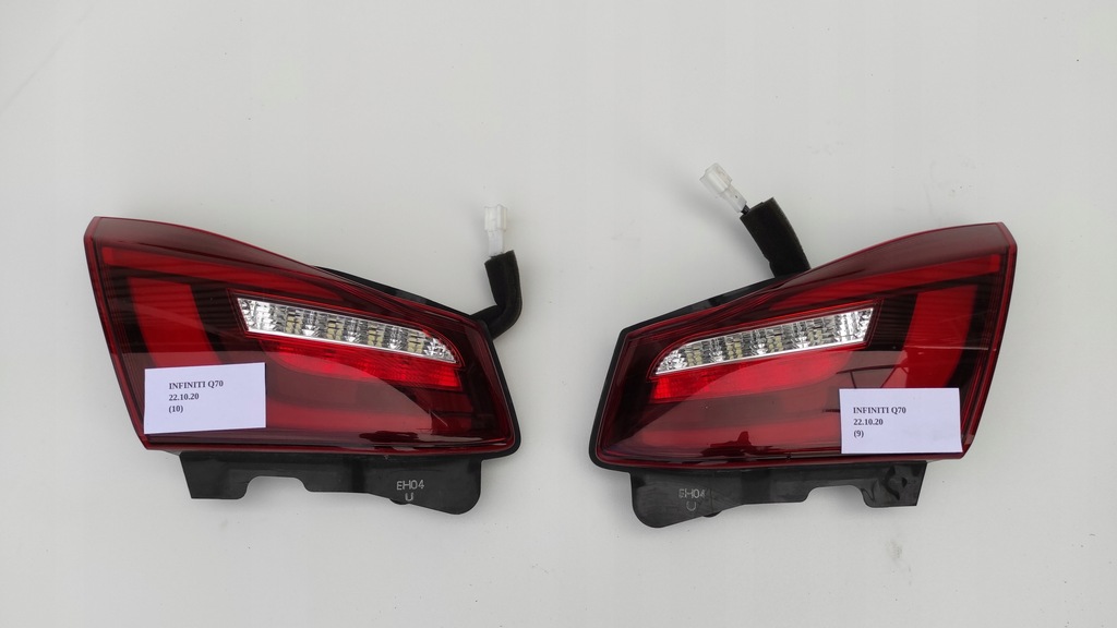 фото №11, Лампа w крышка правая левая задняя infiniti q70 lift