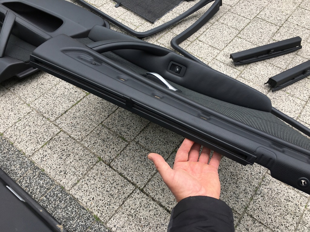 фото №14, Сиденья заднее сиденье обшивки шторка bmw e61 lift europa