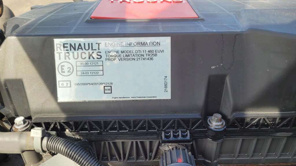 фото №6, Kompletny двигун renault gama t / range t euro 6 dti 11 460 euvi