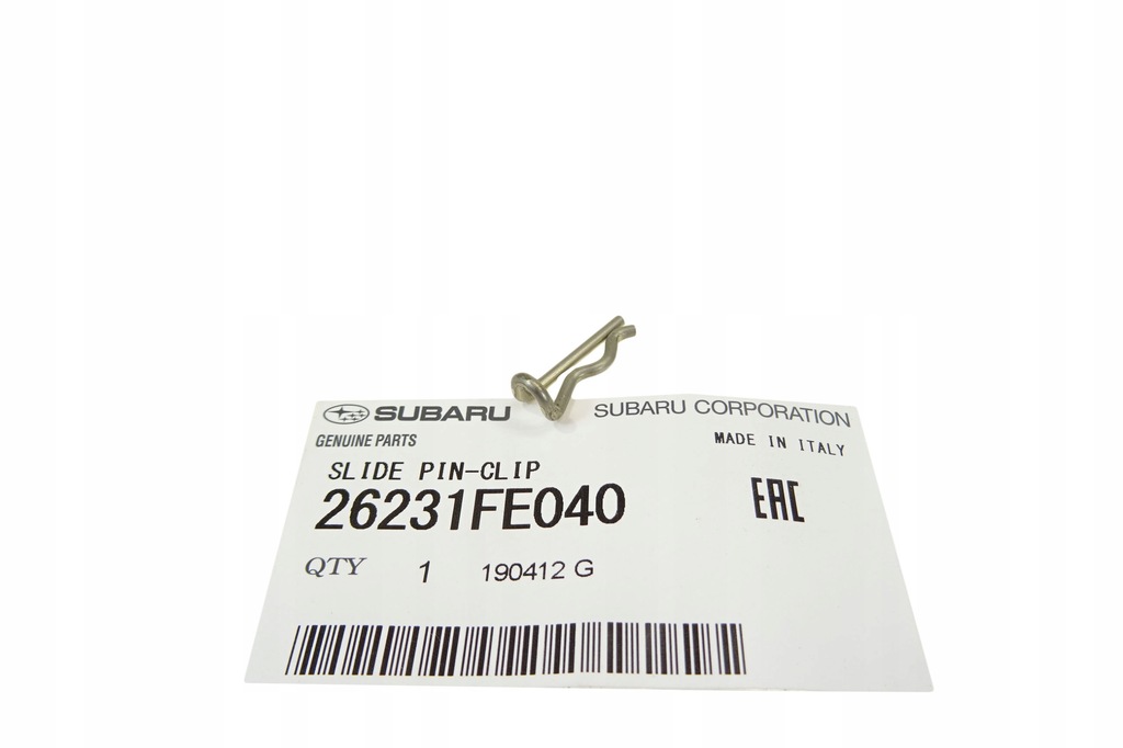 фото №1, Subaru impreza levorg кліпса trzpienia супорт