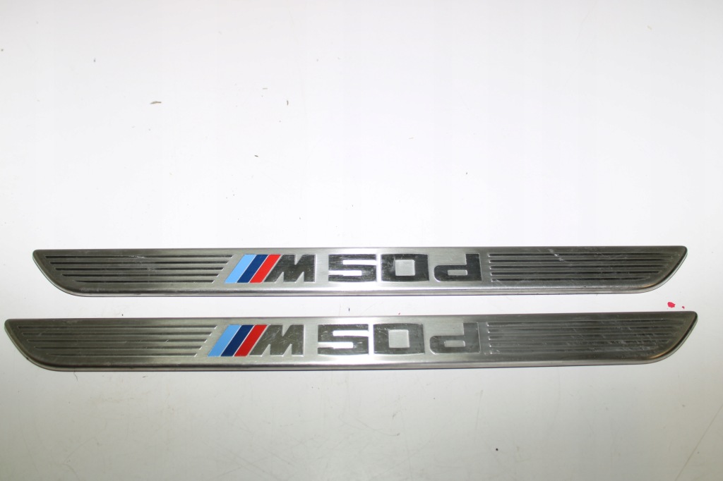 фото №1, Bmw x5 e70 m50d накладки пороговые молдинг порог левая правая перед оригинал