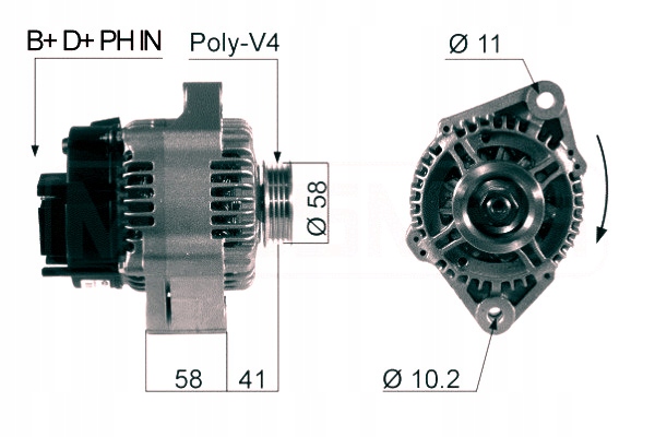 Генератор era 210529a Цена
