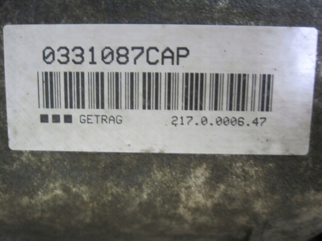 фото №7, Bmw 3 5 2.0 n43b20aa 176 tys. km 170km коробка передач передач механічна коробка передач 217.0.0006.47