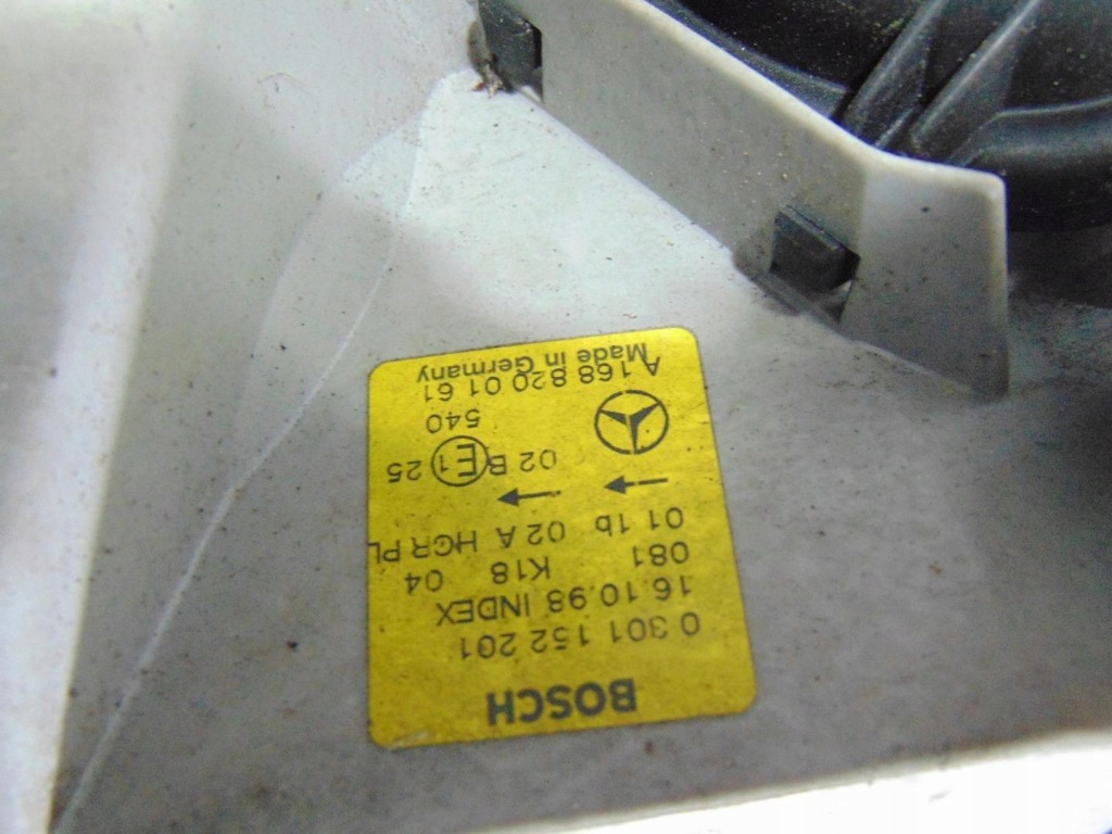 Лампа левый перед 5 pin mercedes w168 a1688200161 Киев