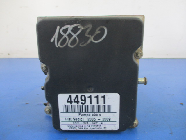 фото №7, Fiat sedici блок керування насос abs 56110-79jb0