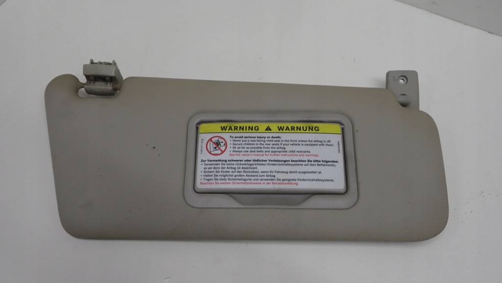 фото №1, Защита солнцезащитная солцезащитный козырёк козырёк правая mercedes w168 a klasa