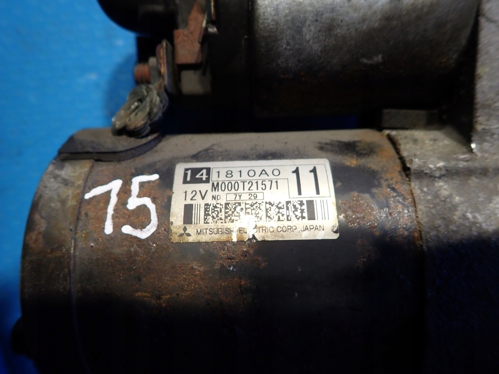 фото №7, Szt стартер mitsubishi m000t21571