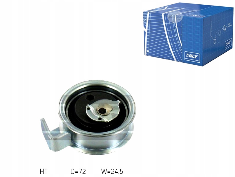 Ролик напрямна ремінь розподільного валу vag skf vkm11018 Оригінал