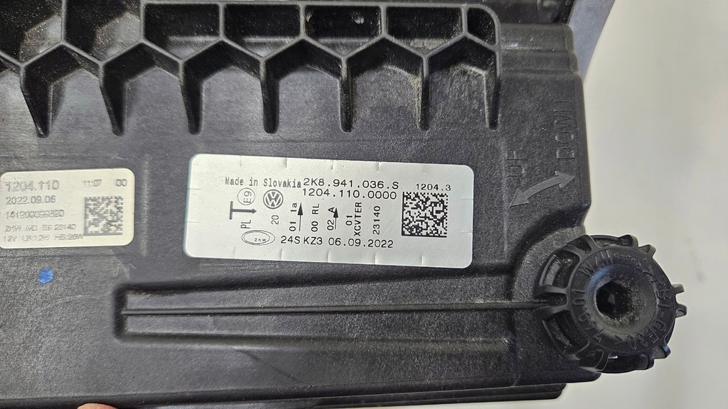 фото №11, Лампа правая перед передняя vw caddy iv full led 2k8941036s