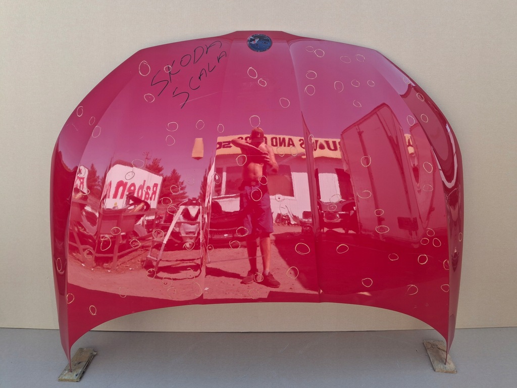 фото №1, Skoda scala капот крышка двигателя