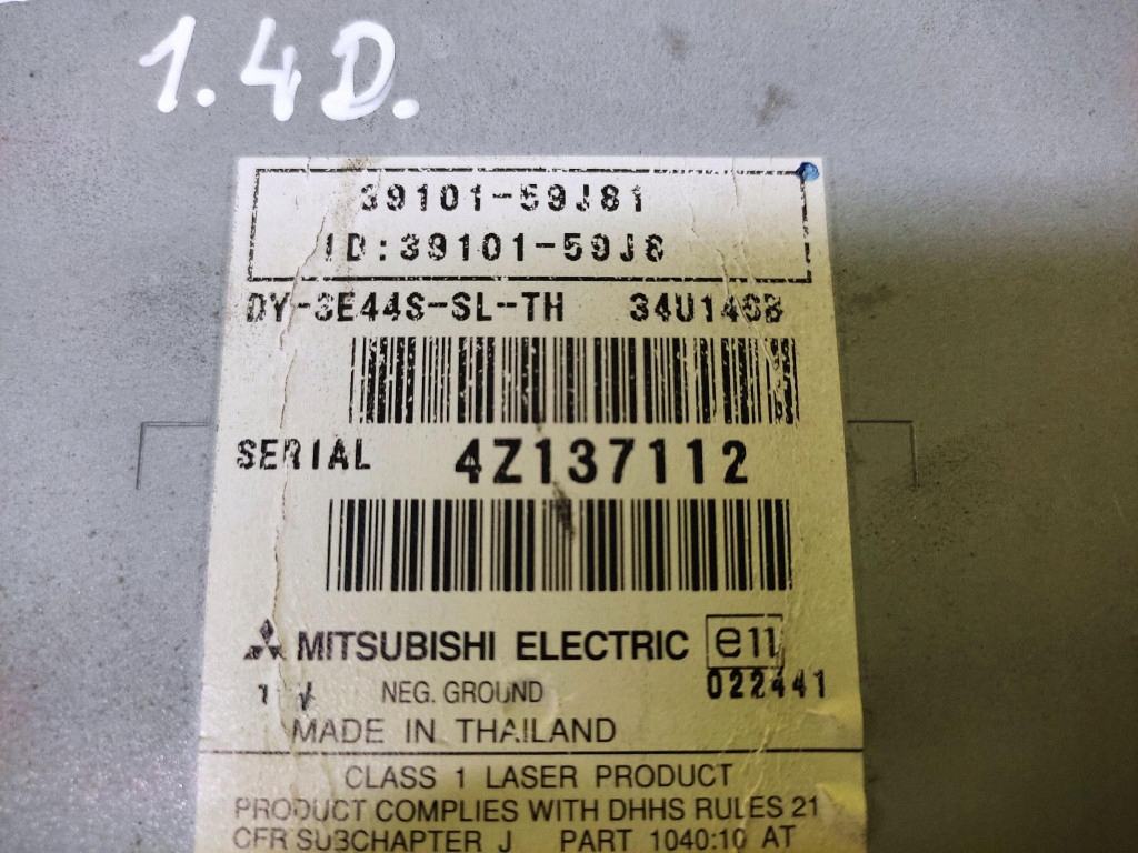 фото №8, Suzuki liana радио проигрыватель 3910159j81