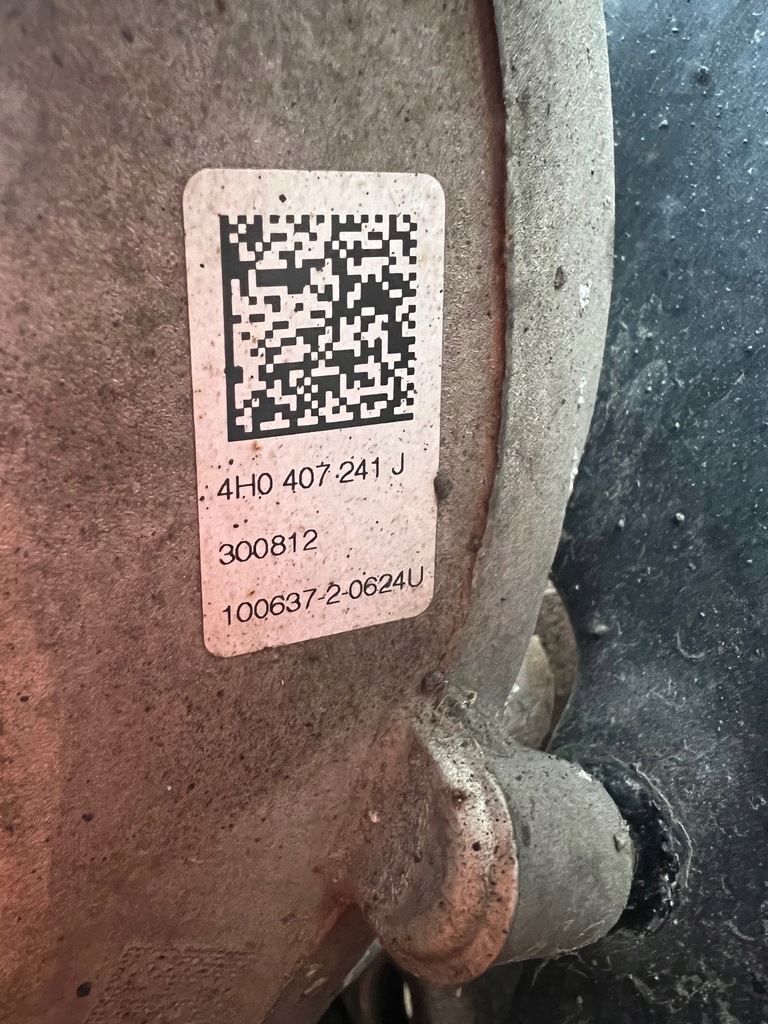 фото №7, Audi a8 d4 поворотный кулак левая передняя левый перед 4h0407241j 4h0407257g