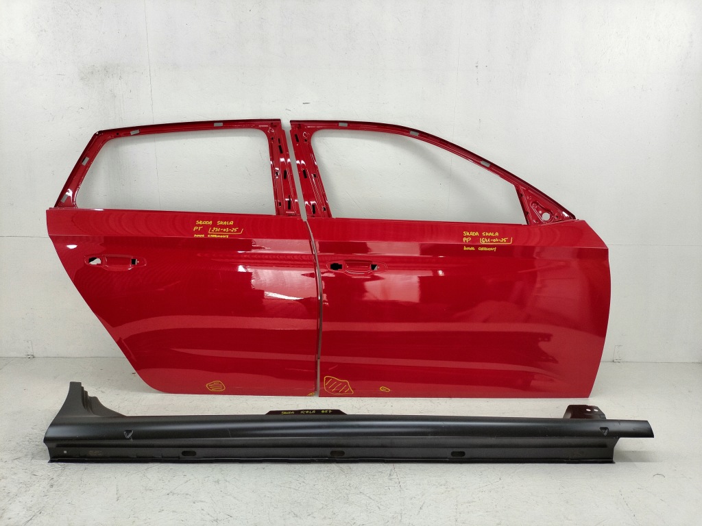 Купить Дверь передок  задний правое  порог правый  skoda scala