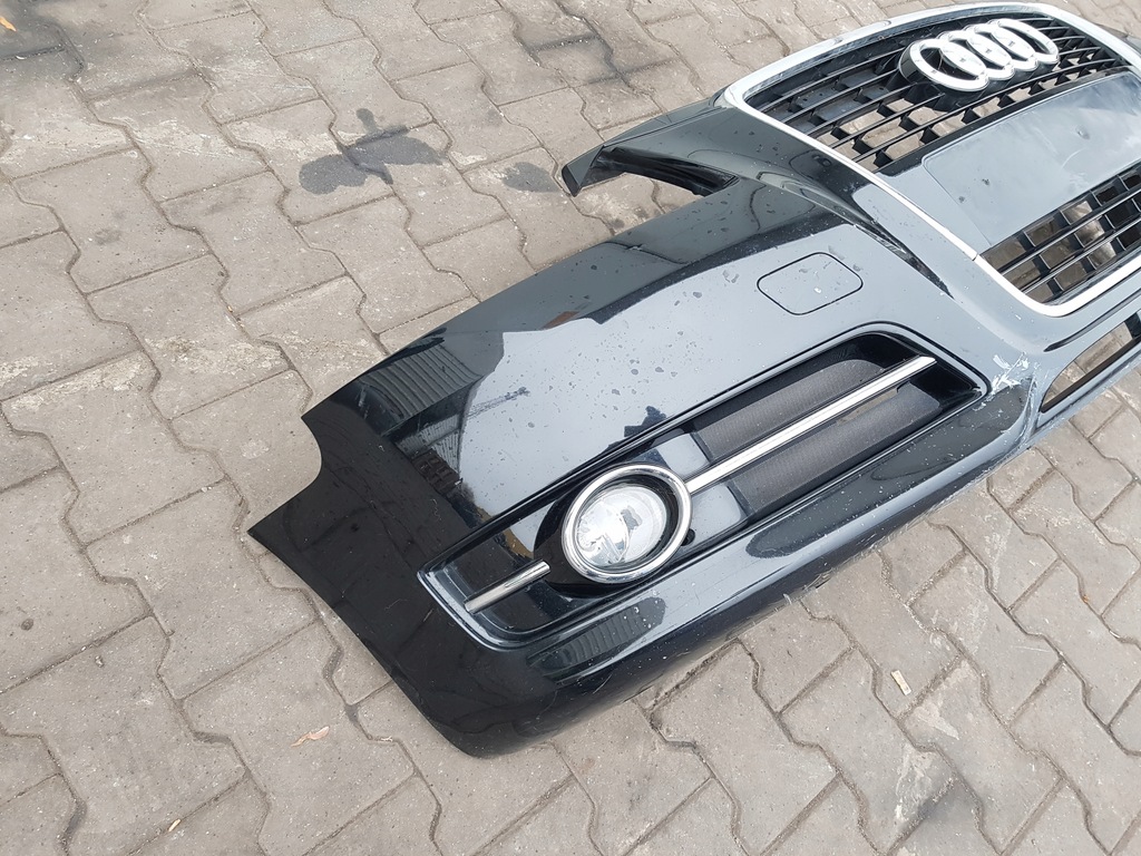 фото №7, Audi a3 8p lift 08-12r бампер перед решётка радиатора ly9b