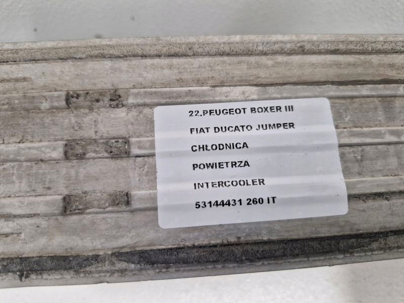 Peugeot boxer jumper ducato 3 3 2.0 2.2 2.3 hdi jtd радиатор интеркулер Недорого