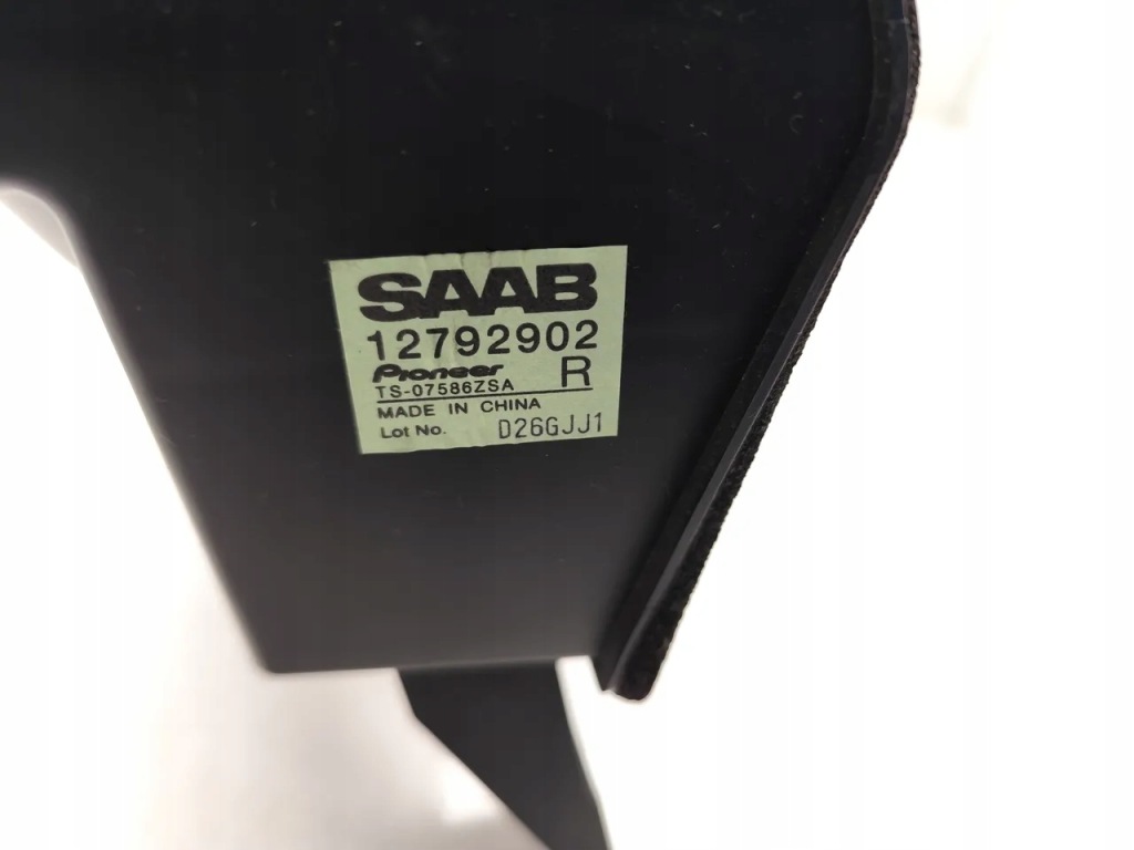 Saab 9-3 динамік полиця багажника prawidłowy 2008 estate 4/5dr 12792902 Зі Шроту
