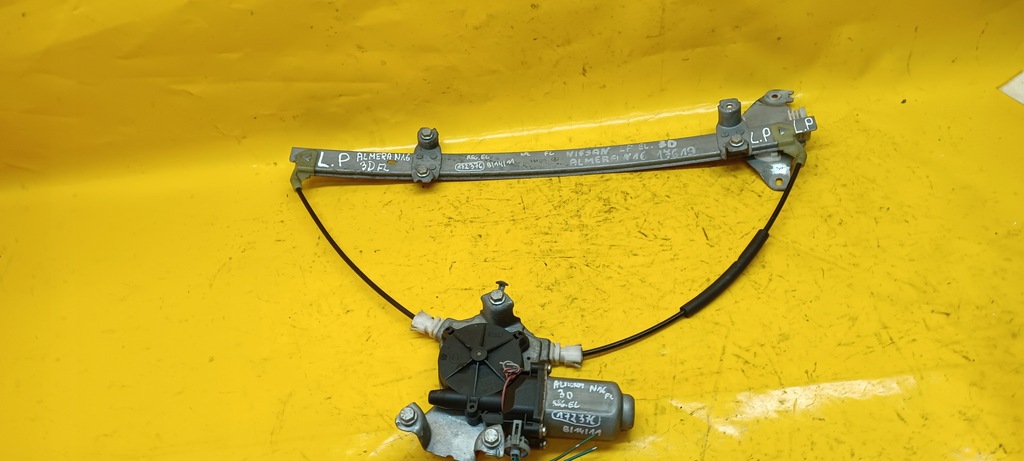 фото №9, Підйомник el.szyby лівий перед almera n16 3d 2контакти