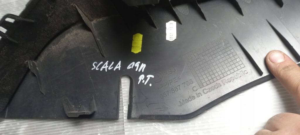 фото №6, Защита стойка сиденье сиденье правый задняя skoda scala