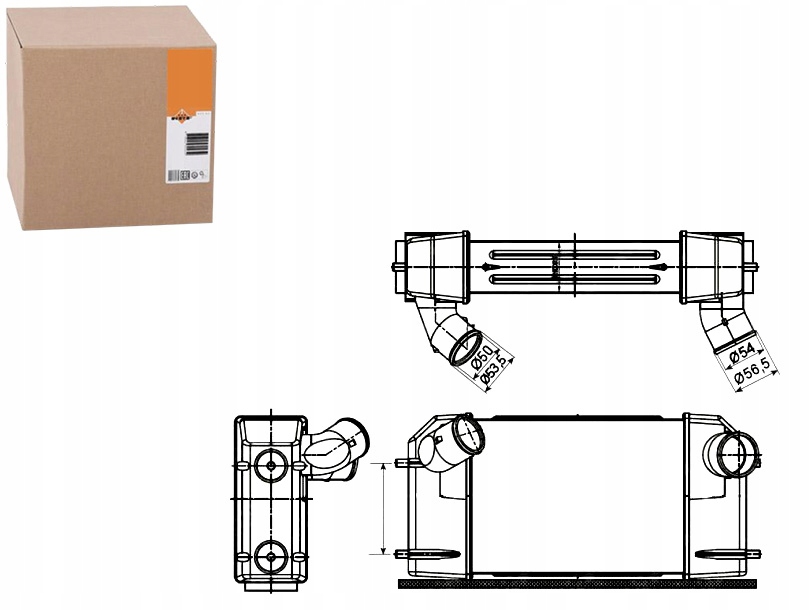 фото №1, Интеркулер land rover discovery nrf