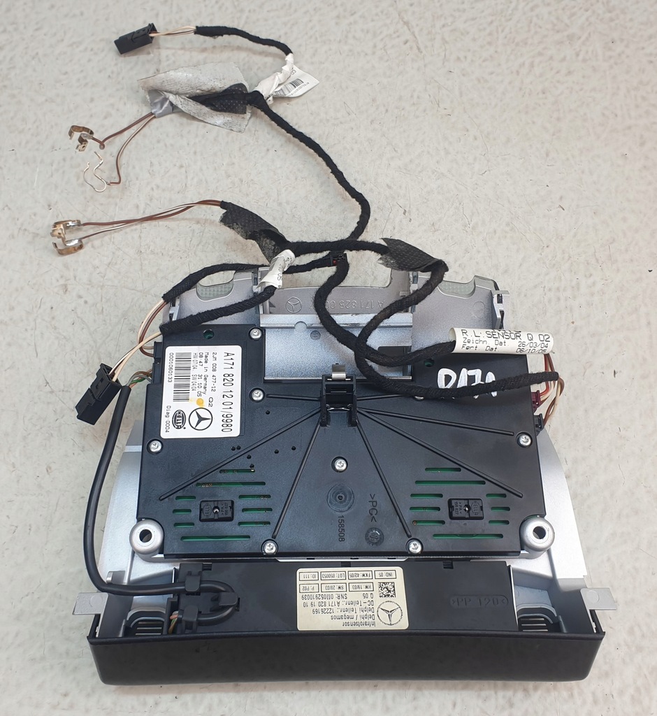 фото №4, Mercedes slk r171 лампа освещение салона oryg