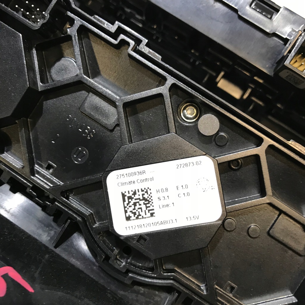 фото №9, Панель перемикач кондиціонера renault captur ii