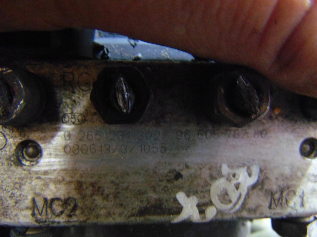 фото №7, Насос гальмівна abs 307 9650576780 0265231302