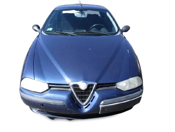 фото №1, Alfa romeo 156 капот перед решітка радіатора 436 blu pegaso