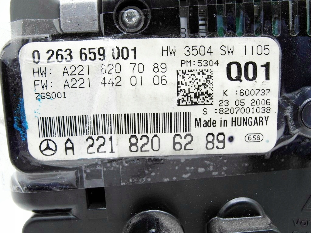 фото №10, Mercedes w221 дисплей екран lcd a2218206289