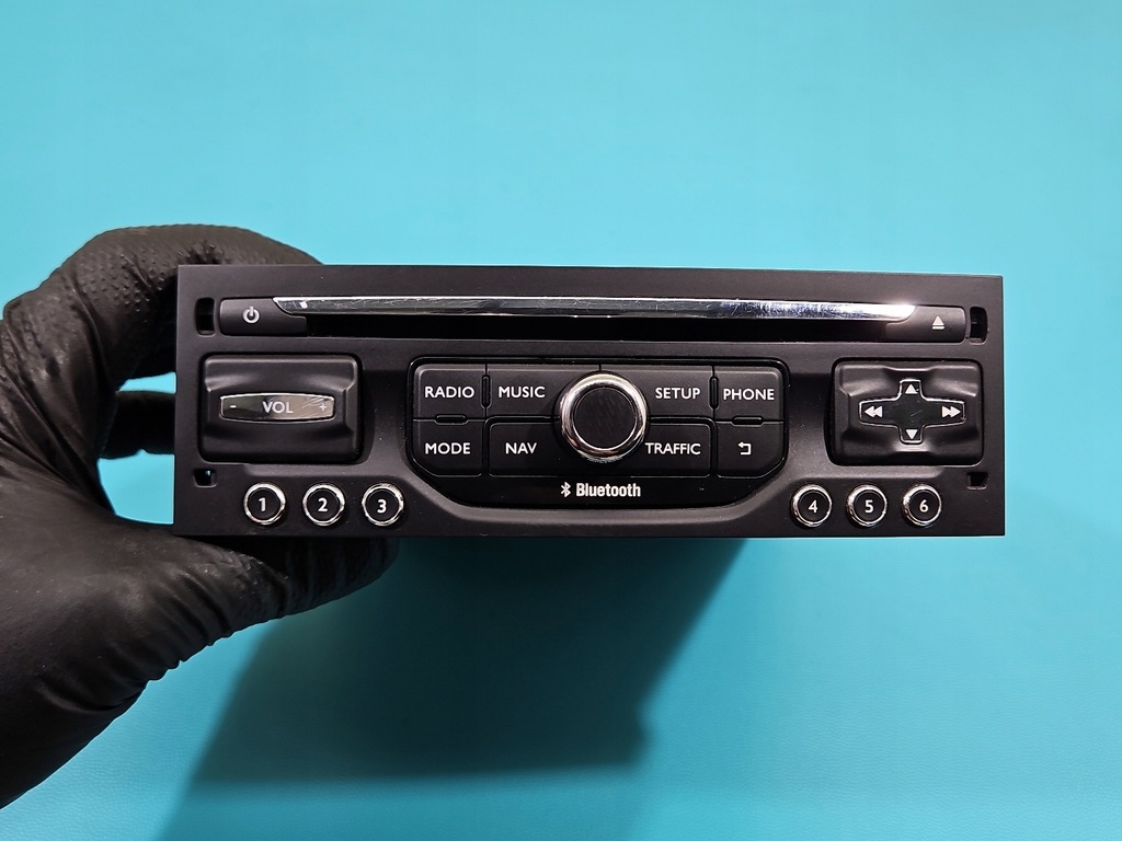 фото №2, Радіо заводський citroen c5 iii x7 98083776zd радіопрогравач