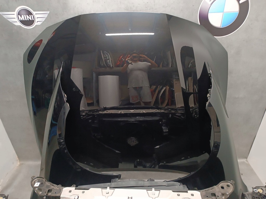 фото №7, Капот крыло бампер радиатор лампы комплект перед kol. 475 bmw 4 g22 g23