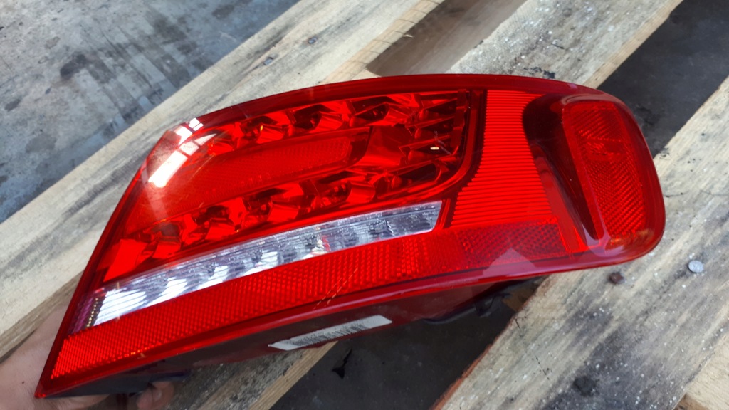 фото №4, S4 b8 a4 лампа правая задняя led w крыло sedan usa