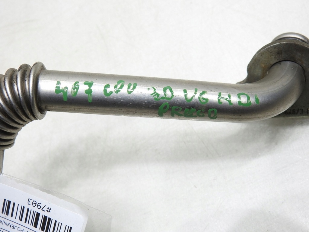 фото №6, Шланг оливи турбіни peugeot 407 3.0 v6 hdi