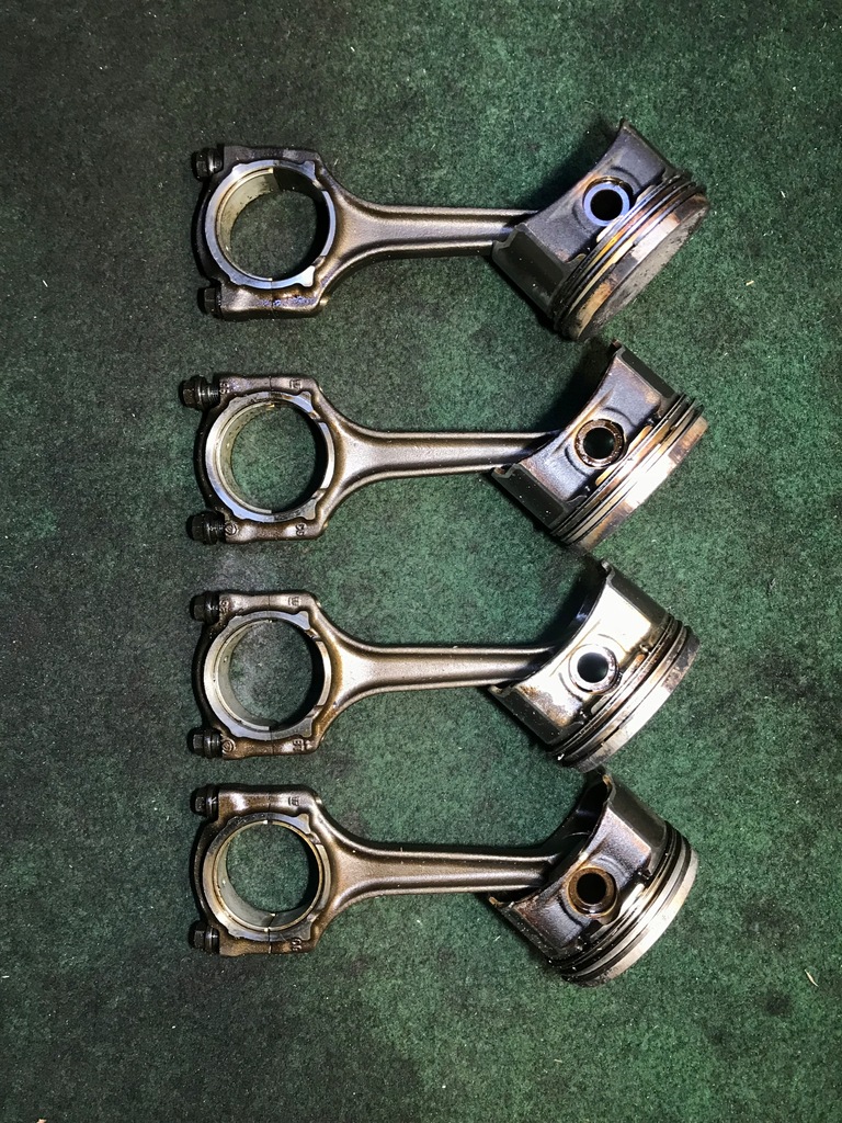 фото №1, Поршень шатун fiat fiorino 1.4 wwa