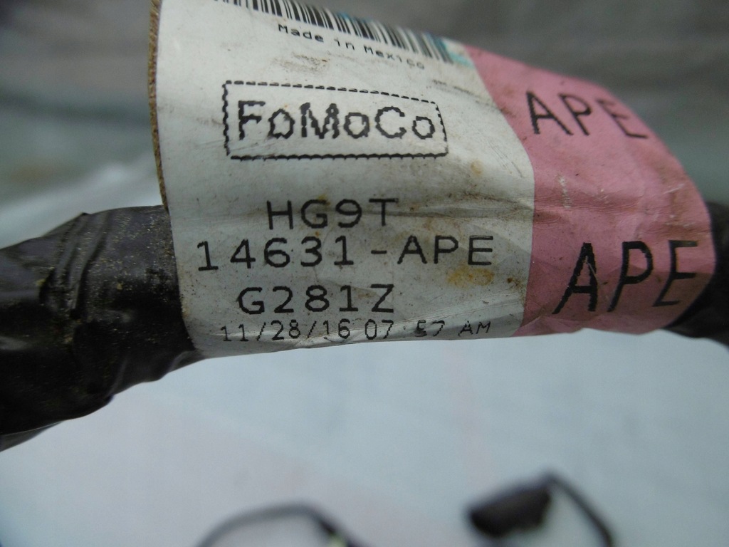 фото №6, Джгут електропроводка ліва двері передніх ford fusion usa hg9t-14631-ape