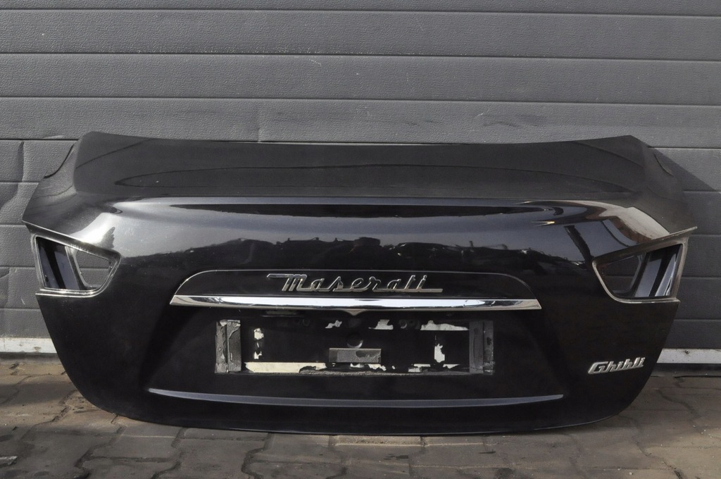 фото №1, Maserati ghibli iii m157 крышка багажника багажника задняя задняя