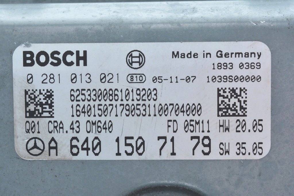 фото №4, Бортовой компьютер mercedes w169 a6401507179 набор