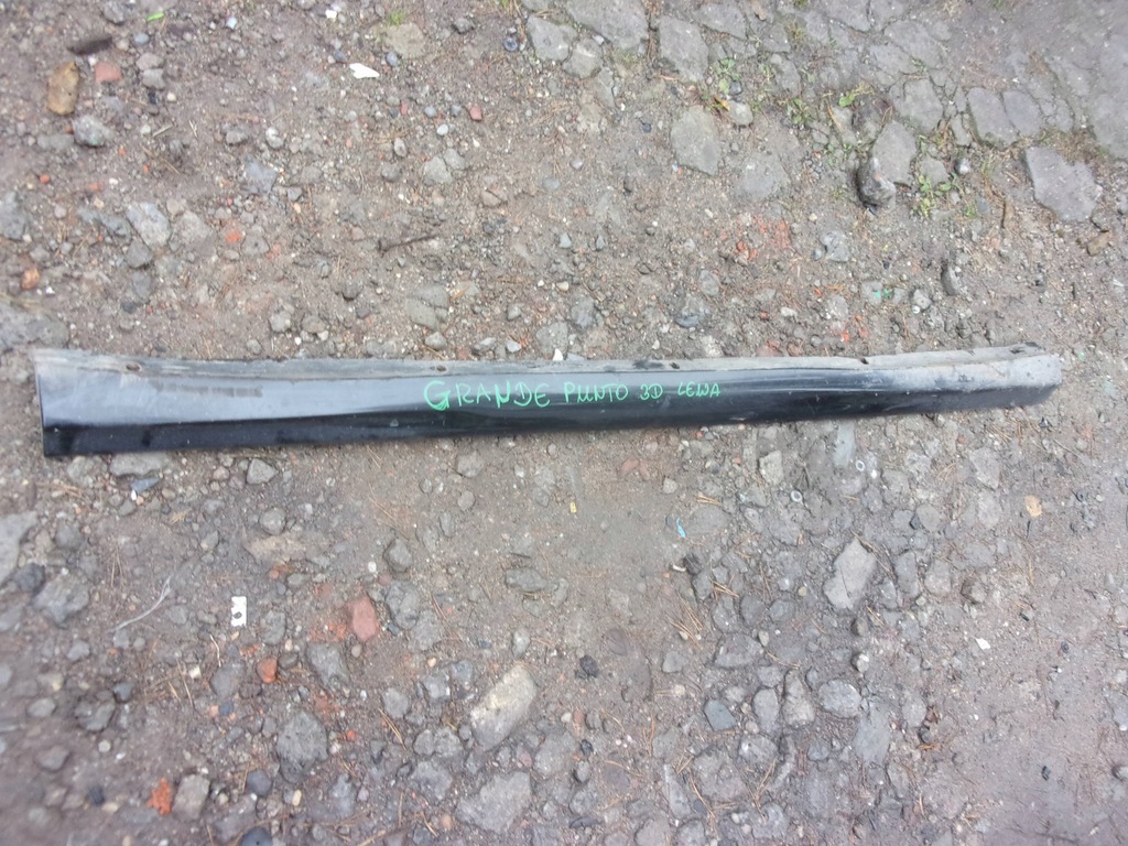 фото №1, Fiat grande punto молдинг порог накладка левая 3d