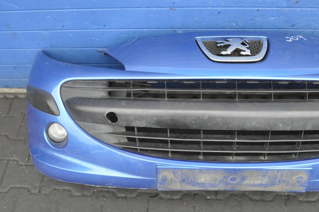 фото №7, Peugeot 207 бампер перед передний