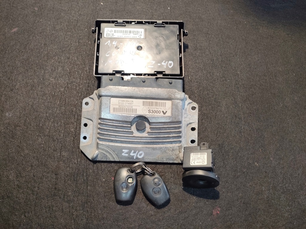 фото №1, Renault clio iii modus 1,4-16v набір стартовий