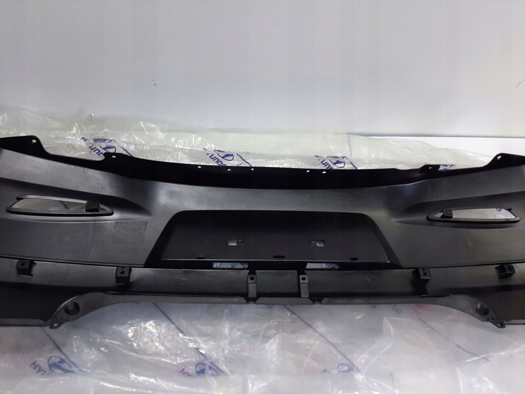 фото №8, Hyundai i10 10- бампер задняя новый oem структура