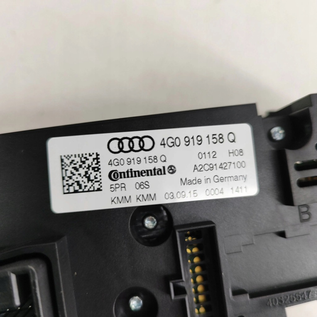 фото №7, Audi a6 s6 c7 4g 2015 перемикач / вимикач обдув вентилятор